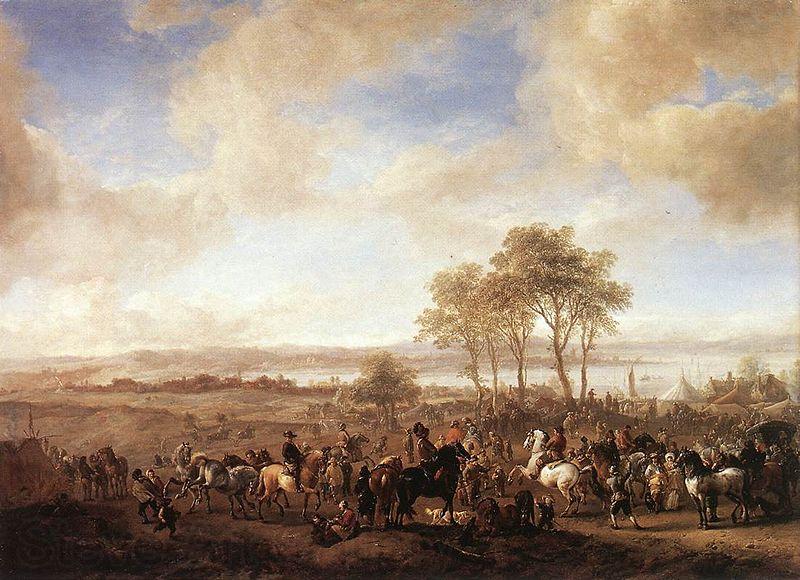 Philips Wouwerman The Horse Fair